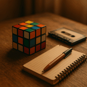 cubo di rubik anni 80 vintage