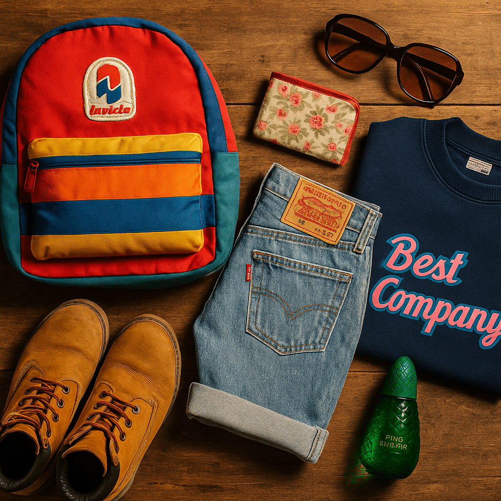 moda anni 80 invicta best company levis