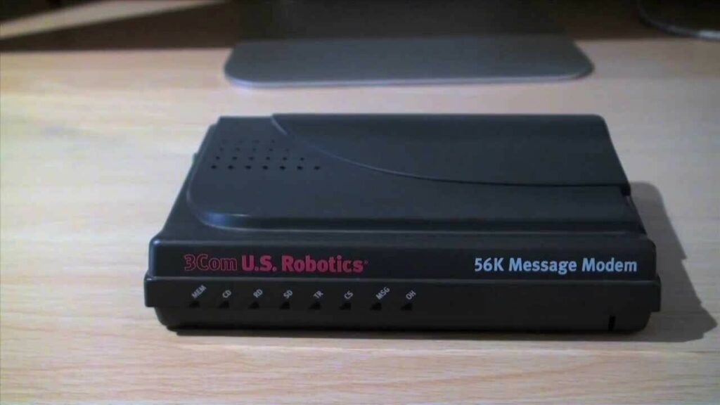 modem 56k us robotics nero
