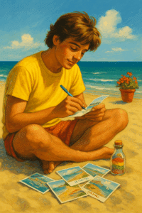 ricordi vacanze anni ottanta cartoline diari