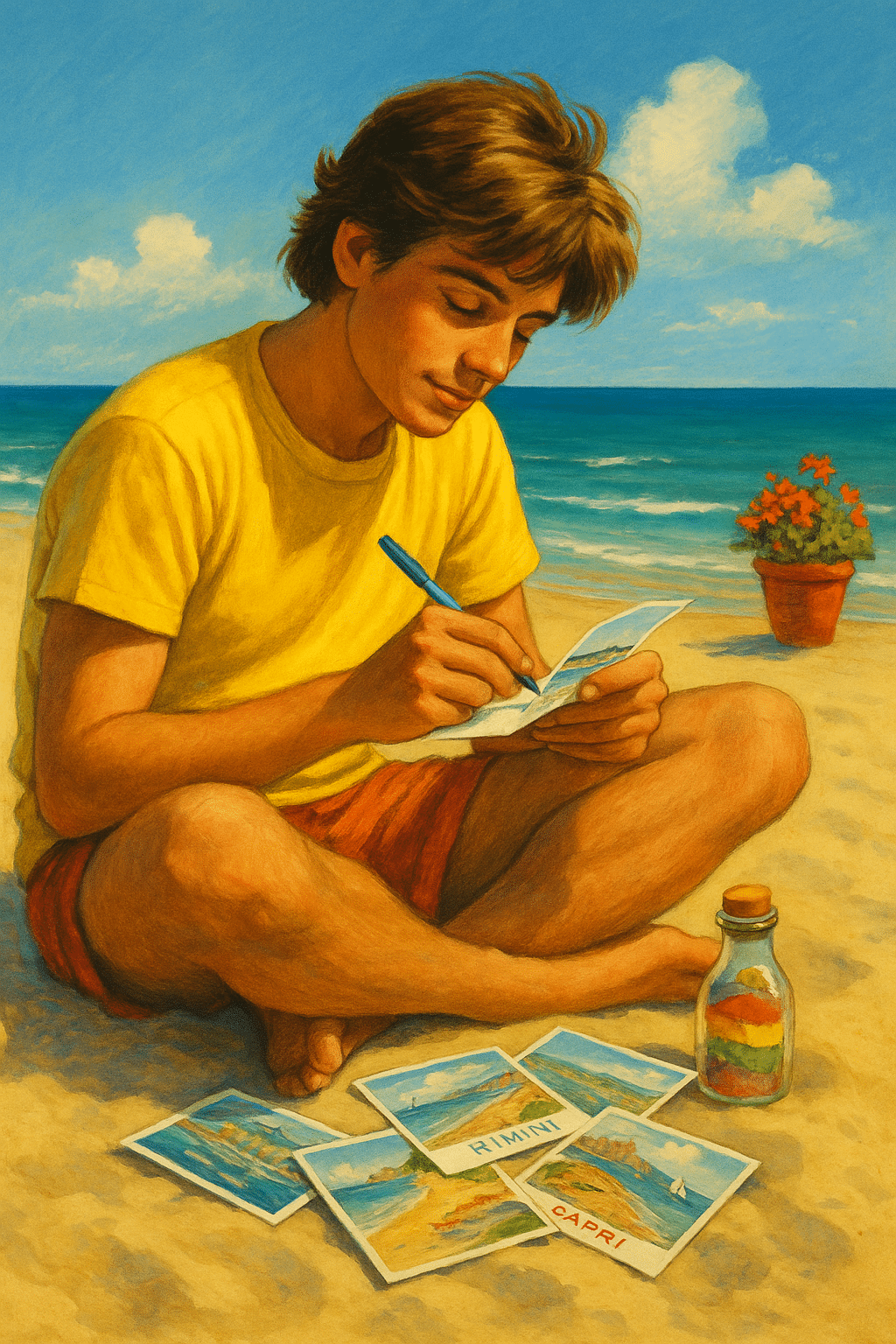 ricordi vacanze anni ottanta cartoline diari