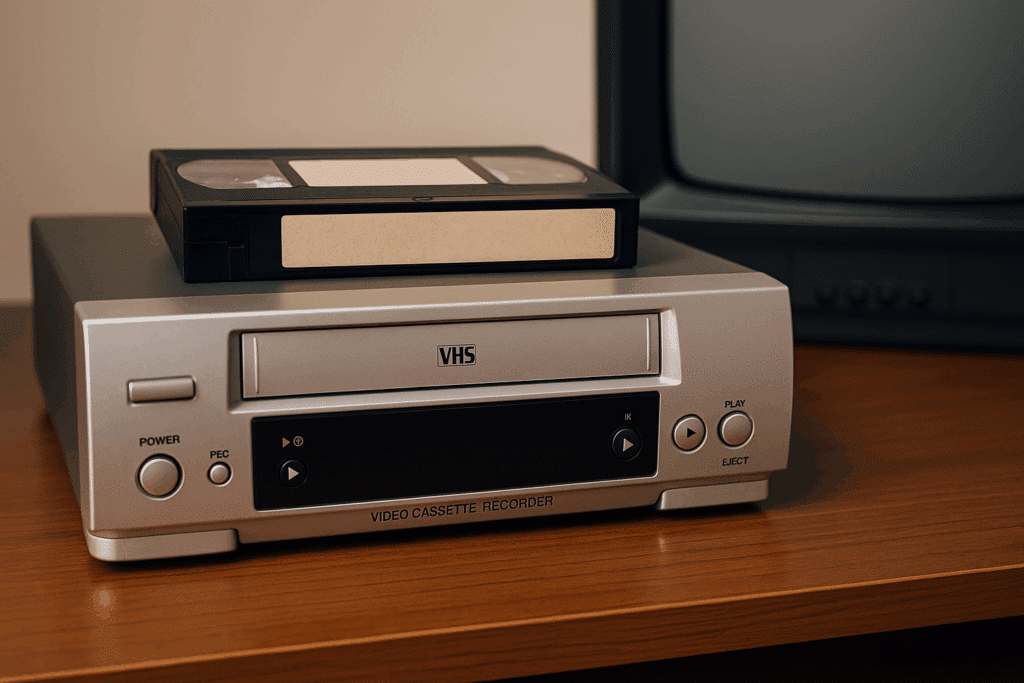 videoregistratore vhs storia