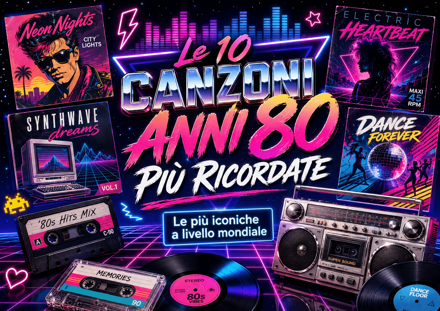 quali sono le migliori canzoni degli anni ottanta